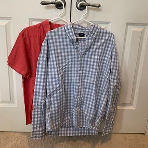 PACK OF TWO J. Crew shirts